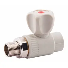Кран шаровой радиаторный PPR Alfa Plast 25 прямой