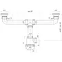 Сифон для двойной кухонной мойки ANI Plast A3000