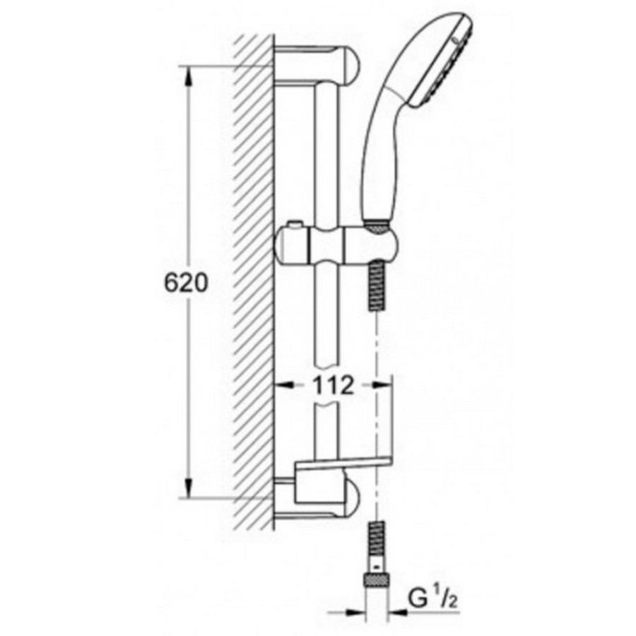 Набір змішувачів Grohe Eurosmart S-Size 123238S