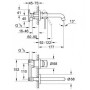 Змішувач для раковини прихованого монтажу Grohe BauClassic 20292000