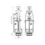 Сливной механизм для унитаза ANI Plast FV7010C (WC7010C)