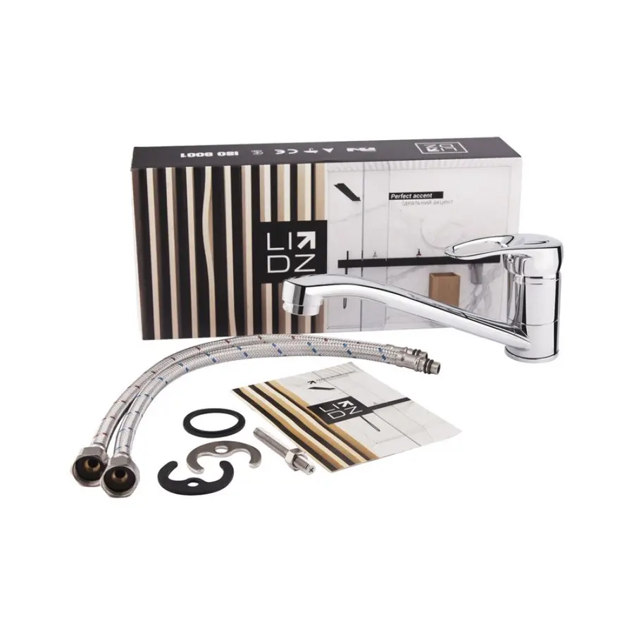 Смеситель для кухни Lidz (CRM) 16 37 002 00 250 мм