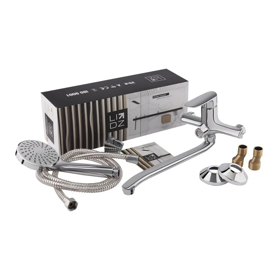 Смеситель для ванны Lidz (CRM) 15 36 005 00 New