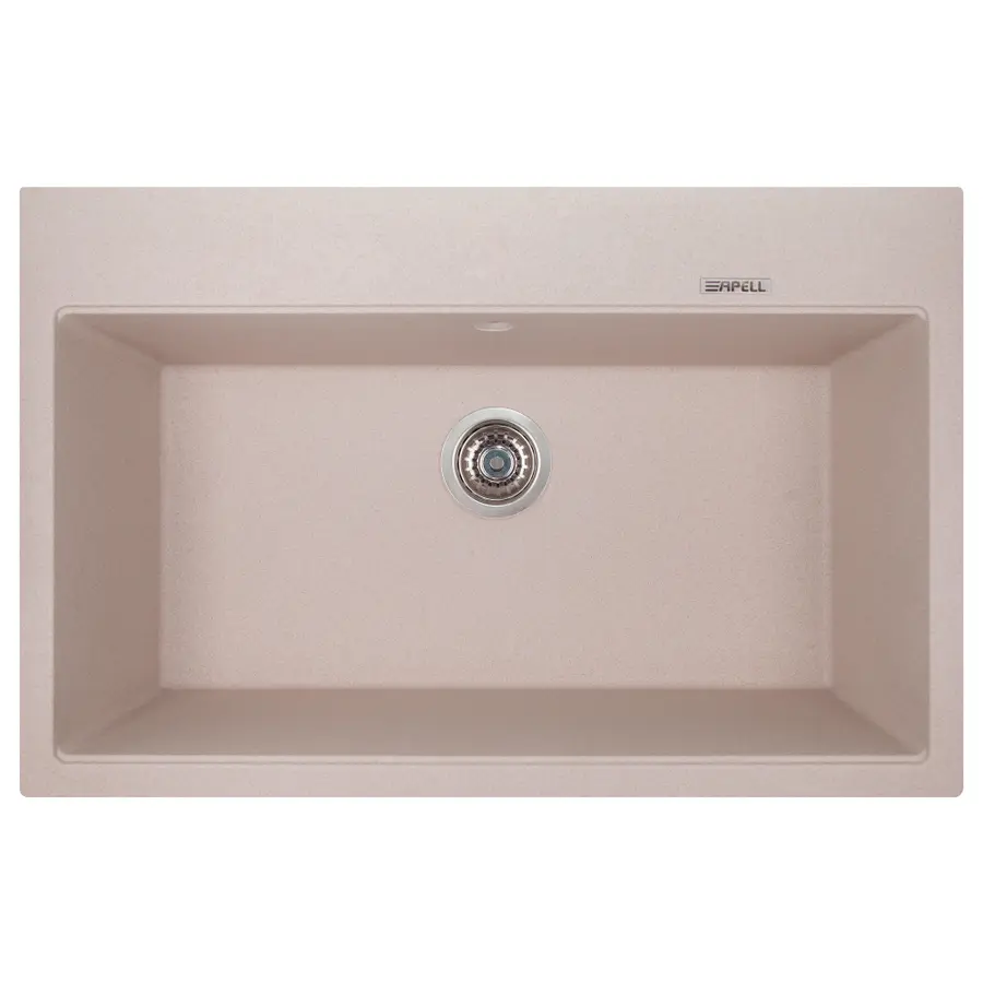 Кухонна гранітна мийка Apell Pietra Plus PTPL780GO Oats granit