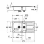 Кухонна мийка Grohe Sink K400 31567SD0