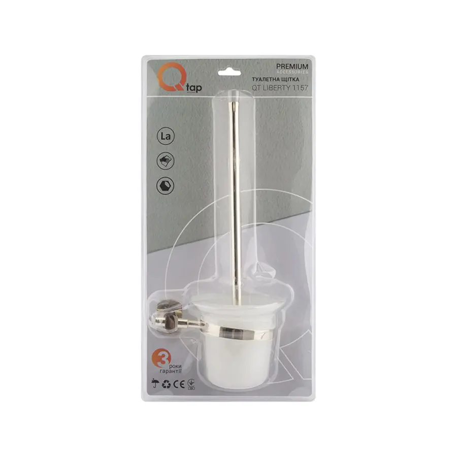 Ершик для унитаза Qtap Liberty ORO 1157