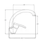 Смеситель для кухни Lidz (NKS) 20 38 008 03