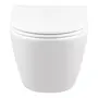 Унітаз підвісний Qtap Robin Mew безобідковий з сідінням Soft-close QT1333046ENRW