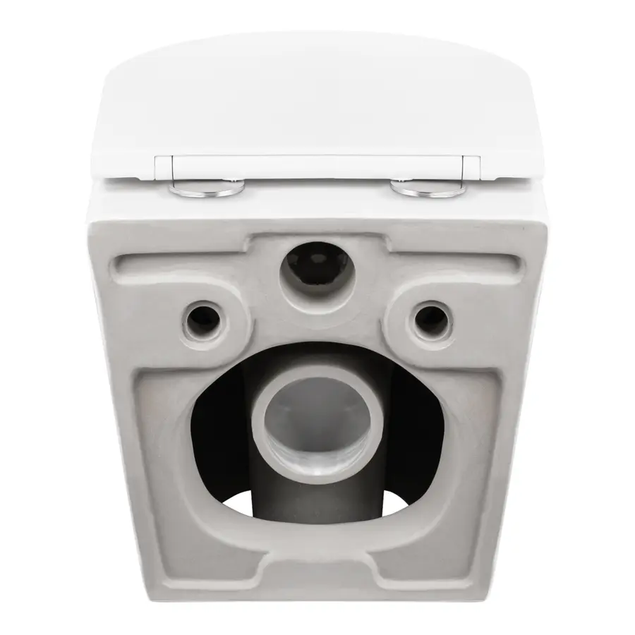 Унітаз підвісний Qtap Robin Mew безобідковий з сідінням Soft-close QT1333046ENRW