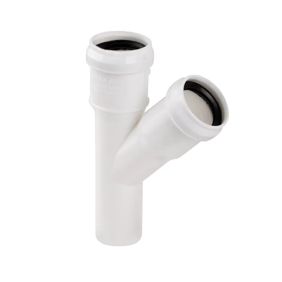 Тройник канализационный TA Sewage 32, 45 °