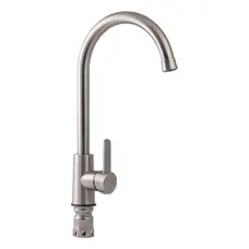 Смеситель для кухни Lidz (NKS)  014F-8 стальной