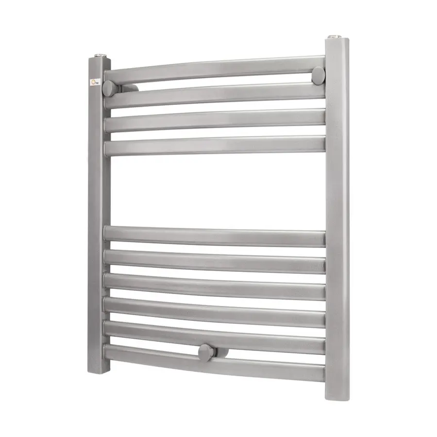 Сушилка Полотенцесушитель водяной Qtap Dias (SIL) P10 600x500 HY