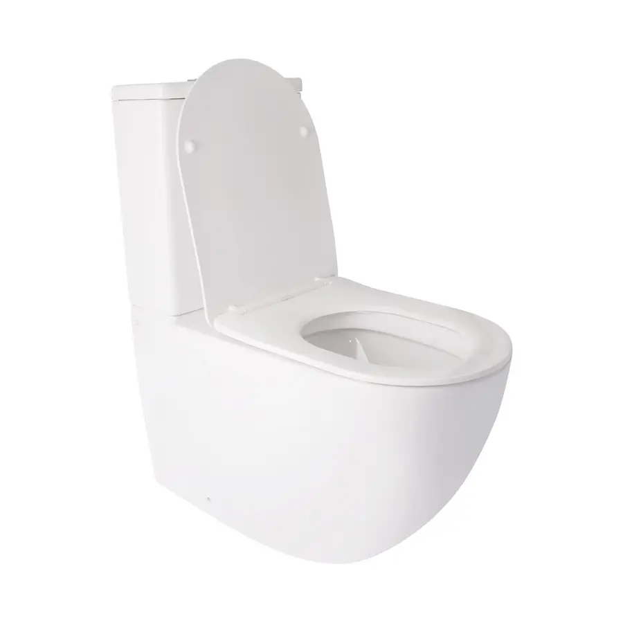 Унитаз-компакт Qtap Jay с сиденьем Soft-close QT07222176W