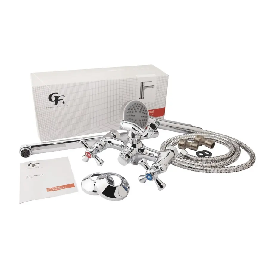 Смеситель для ванны GF (CRM) S-21-143AB