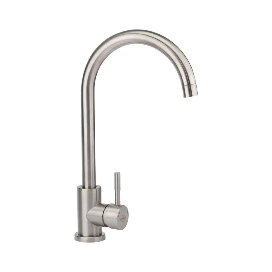 Кухонный смеситель стальной Brinex 20N 007F