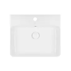 Раковина Qtap Nando 500х420х130 White з донним клапаном QT1211K404AW