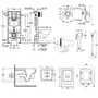 Комплект інсталяція Grohe Rapid SL 38827000 + унітаз з сидінням Qtap Crow QT05335170W + набір для гігієнічного душу зі змішувачем Grohe BauLoop 111042