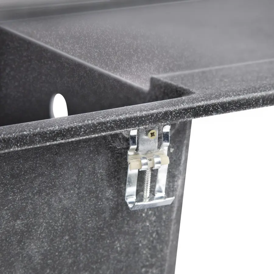 Кухонна гранітна мийка Lidz 790x495/230 BLA-03 (LIDZBLA03790495230)