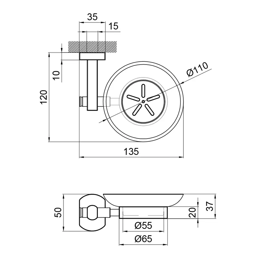 Мильниця Qtap Liberty BLM 1159