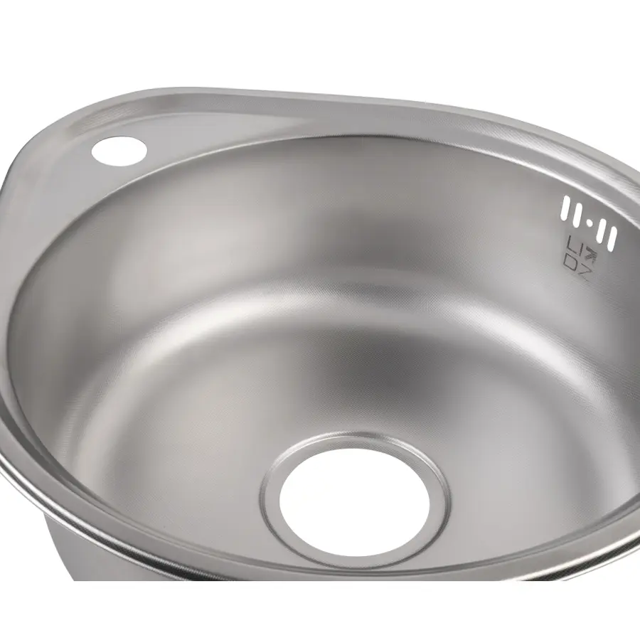 Кухонная мойка Lidz 4843 0,6 мм Micro Decor (LIDZ4843MDEC06)