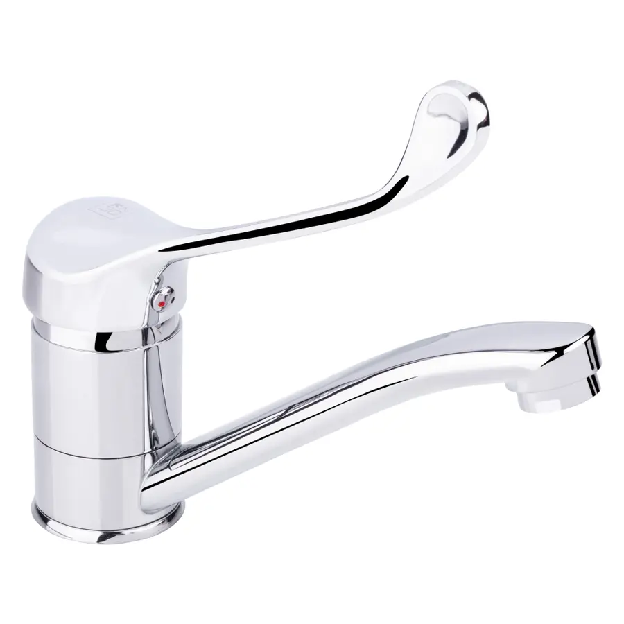 Смеситель для кухни Lidz (CRM) Watt 83 002M 150 мм локтевой