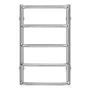 Сушарка для рушників водяна Lidz Standard (CRM) D32/20х1/2" 400x700 P5