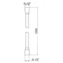 Шланг для душу Qtap Hadice PVC120C 1,20 м