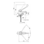 Змішувач для раковини Qtap Lek 1541107C