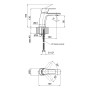 Смеситель для раковины Qtap Zdenek 10102C