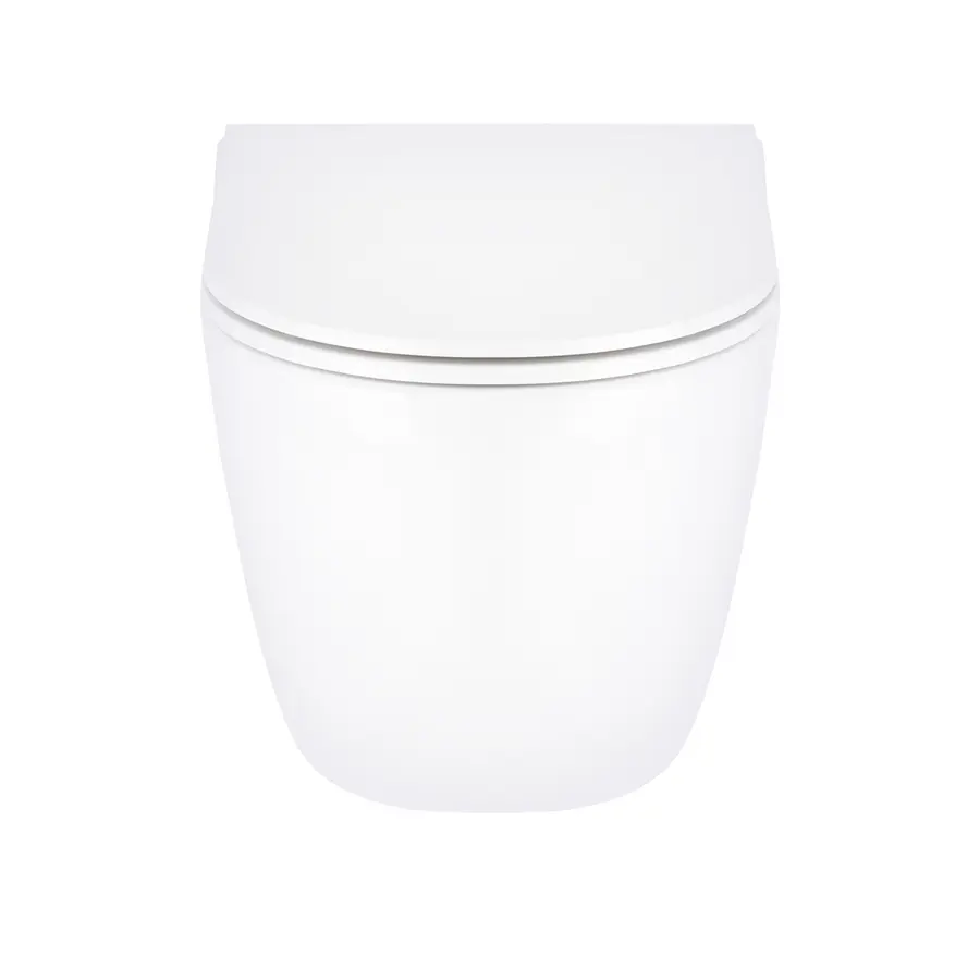 Унітаз підвісний Qtap Robin безобідковий з сидінням Soft-close QT13332141ERW