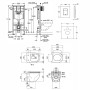 Набор инсталляция 5 в 1 Grohe Rapid SL 38827000 + унитаз с сиденьем Qtap Robin QT1333046ENRW