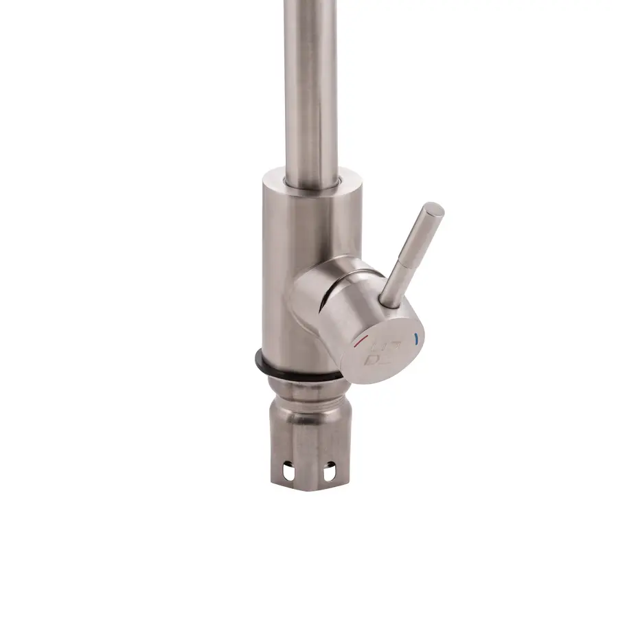 Смеситель для кухни Lidz (NKS) 12 32 015F-12 стальной