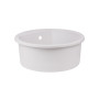 Кухонна гранітна мийка Qtap CS D510 White (QTD510WHI650)