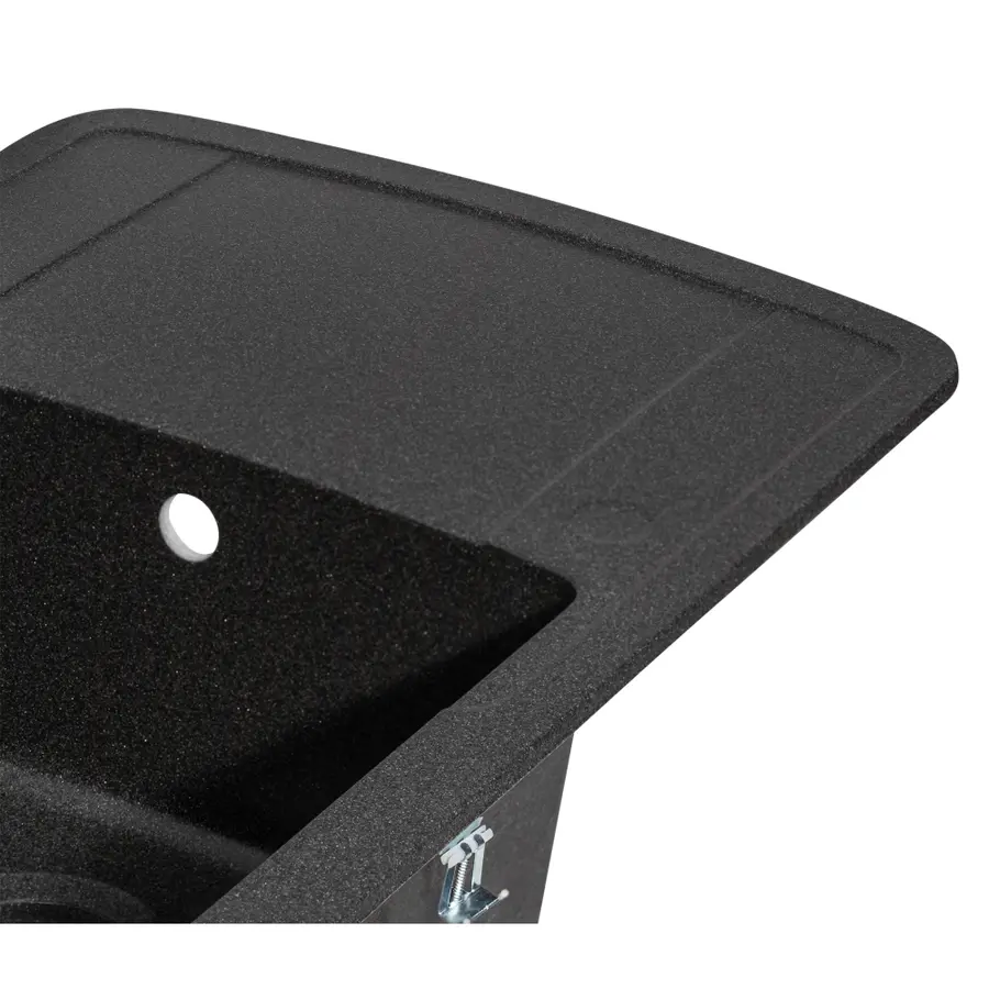 Кухонна гранітна мийка Lidz 770х490/200 GRF-13 (LIDZGRF13770490200)