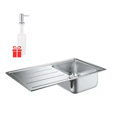 Мийка кухонна Grohe K500 31571SD0 + дозатор для миючого засобу Contemporary 40536000
