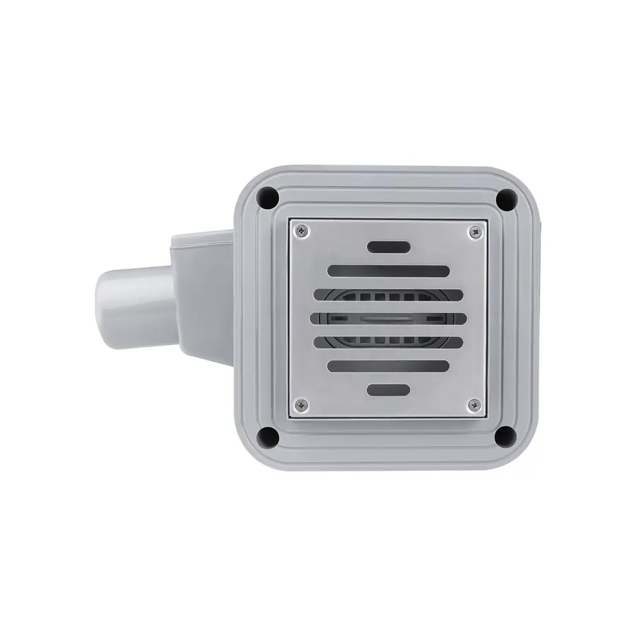 Трап Qtap Pisces CRM6011304 точковий з комбінованим закривом та нержавіючою решіткою