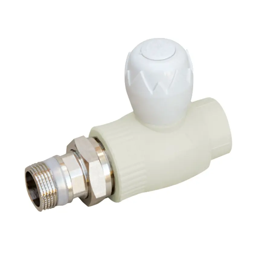 Кран шаровой радиаторный PPR Blue Ocean 25х3 / 4 "прямой