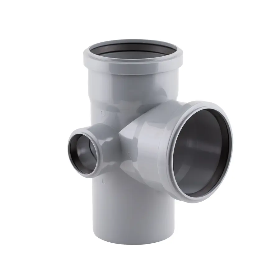 Крестовина канализационная TA Sewage 110х110х110х50, 90 ° (левая)