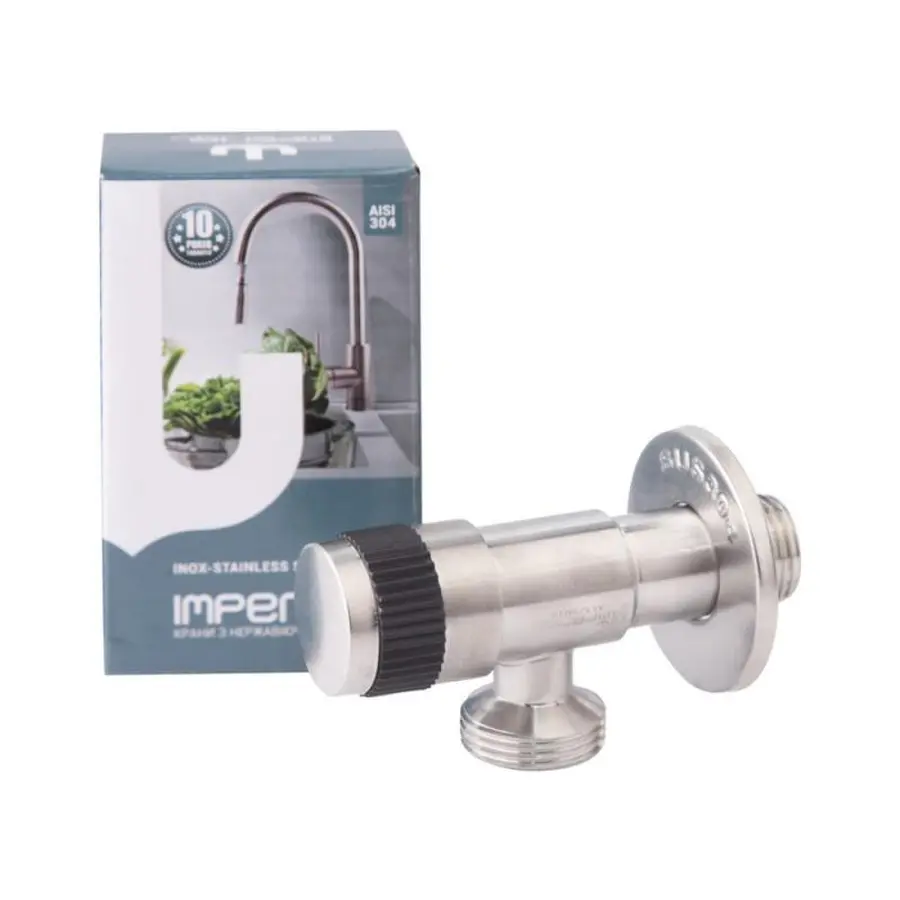 Кран приладовий Imperial 1520-00 1/2"х3/4" кутовий