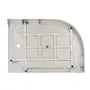 Душова кабіна Lidz Latwa SC120x85L.SAT.LOW.FR, скло Frost 5мм, ліва