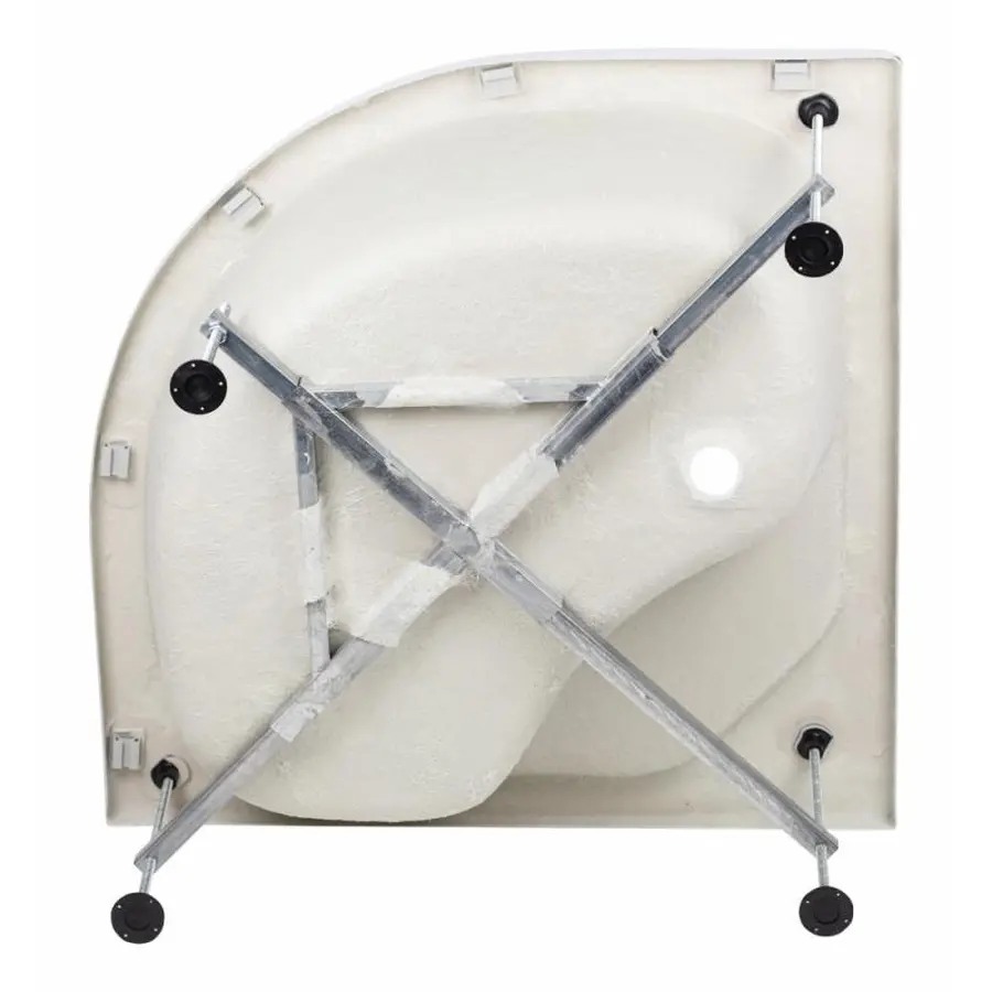 Душова кабіна Lidz Latwa SC90x90.SAT.HIGH.TR, скло прозоре 4 мм