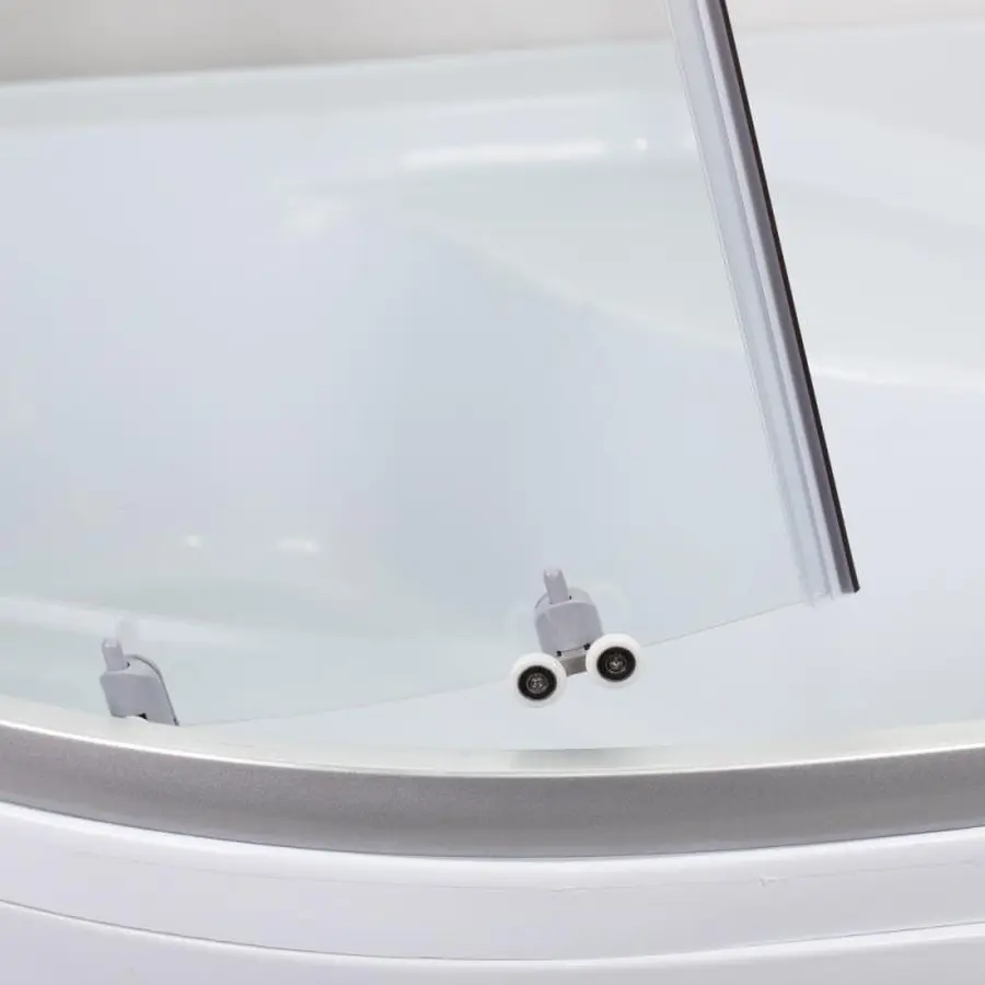 Душова кабіна Lidz Latwa SC90x90.SAT.HIGH.TR, скло прозоре 4 мм