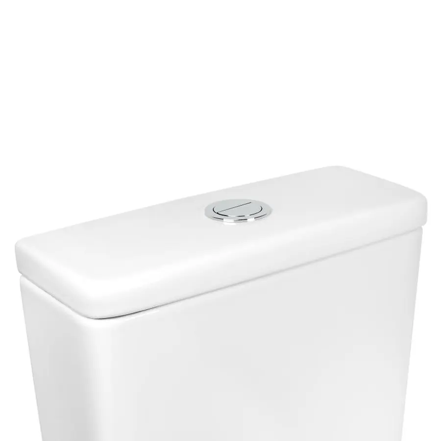 Унітаз-компакт Qtap Aries безобідковий з сидінням Soft-close QT03222171ARW