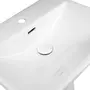 Раковина підвісна моноблок Qtap Aquarius 630х515х490 White з донним клапаном QT2111WL425W