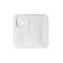 Раковина-чаша Qtap Stork 400х400х140 White з донним клапаном QT1511A057TW