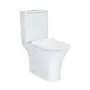 Унітаз-компакт Qtap Presto безобідковий з сідінням Soft-close QT24221217AW