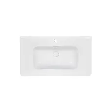 Раковина Qtap Albatross 9H 800х460х180 White з донним клапаном QT01119080HW Раковина Qtap Albatross 9H 800х460х180 White з донним клапаном QT01119080HW