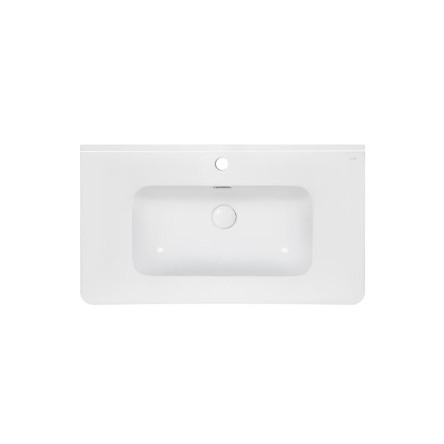 Раковина Qtap Albatross 9H 800х460х180 White з донним клапаном QT01119080HW