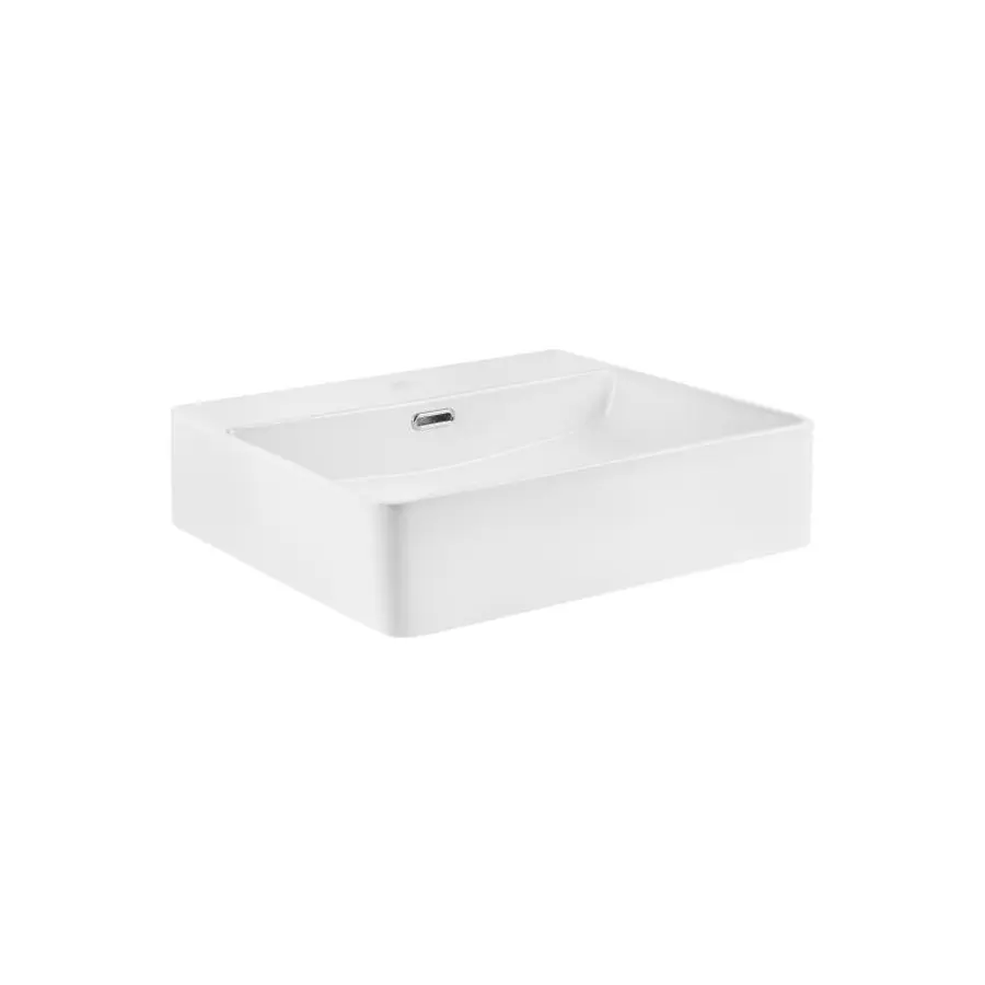 Раковина Qtap Nando C 500х420х125 White з донним клапаном QT12117050CW