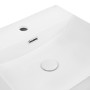 Раковина Qtap Nando C 500х420х125 White з донним клапаном QT12117050CW